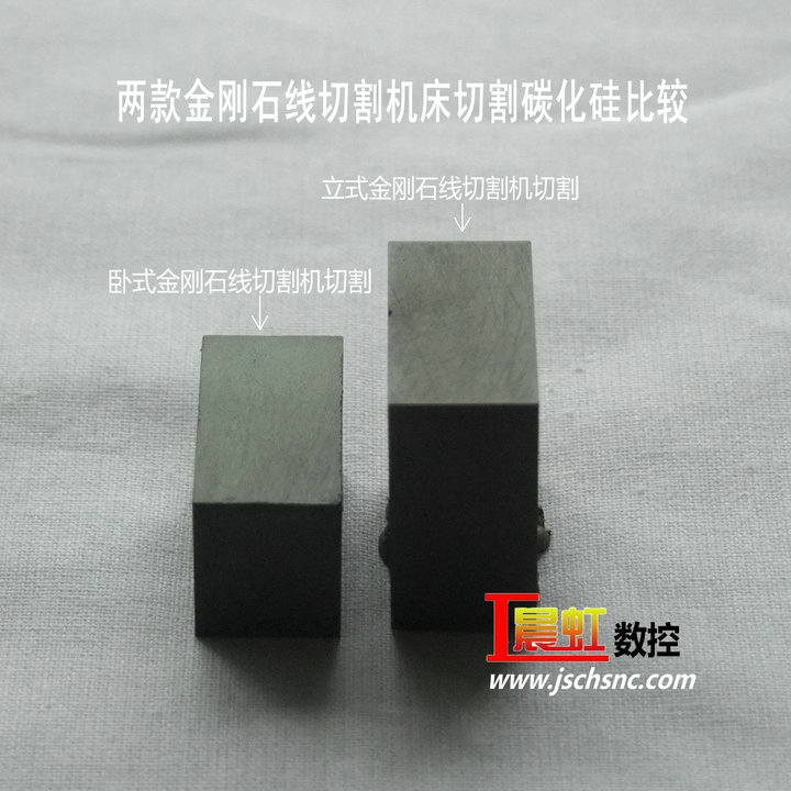 兩款不同結(jié)構(gòu)金剛石線切割機(jī)切割碳化硅記錄

